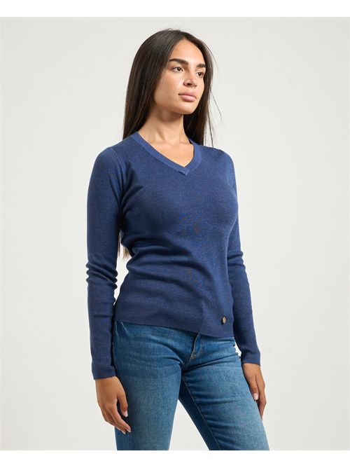 Maglia donna Yes Zee scollo a V YES ZEE | M061-BP000713